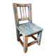 Chaise pour enfant en bois ancien