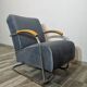 Fauteuil Bauhaus par Mücke Melder, 1940s