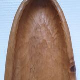 Long carved monoxyl wood cut stamped L. 54 cm