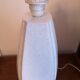 "Fan" lamp base in crackled ceramic - 1980s