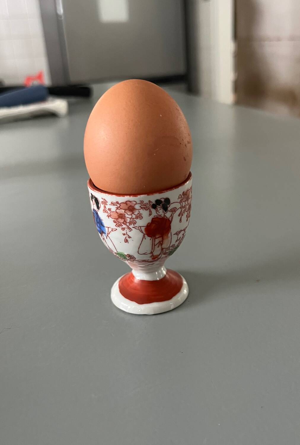 Set of 6 Vintage Japanese Egg Cups