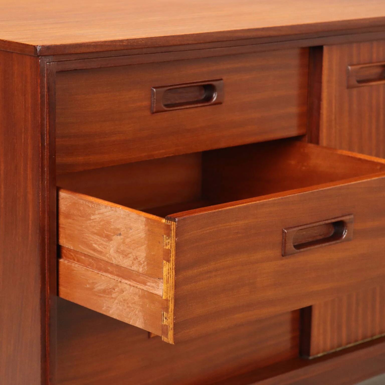 Vintage teak enfilade with drawers, United Kingdom, 1960s