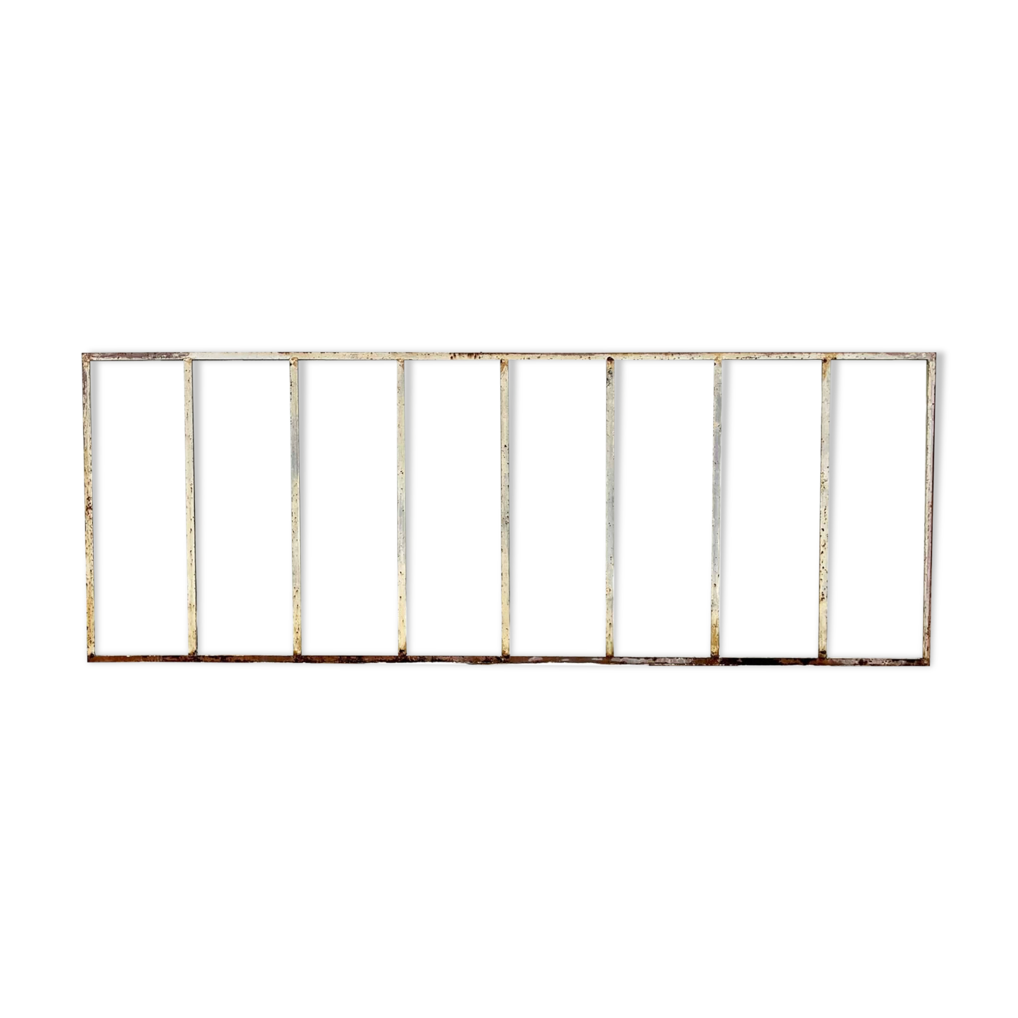Workshop canopy from the early 20th century in cast iron (1 pane with a crack)