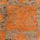 Tapis de couloir vintage Oushak, 84 x 285 cm