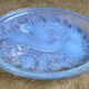 Large glass plate - Signed - P. D'Avesn - Excellent condition