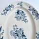 Plat ovale Longwy Ycho