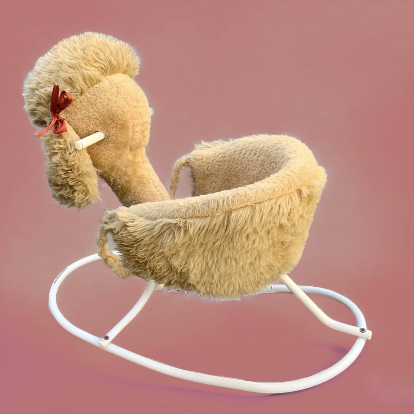 Vintage toy - rocking poodle