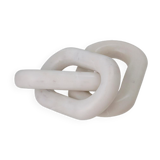 White marble sculpture