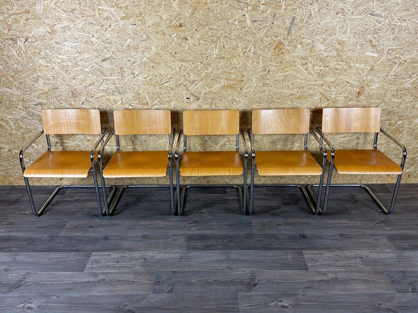 5x 80s chair chairs cantilever armchair plurima italy design