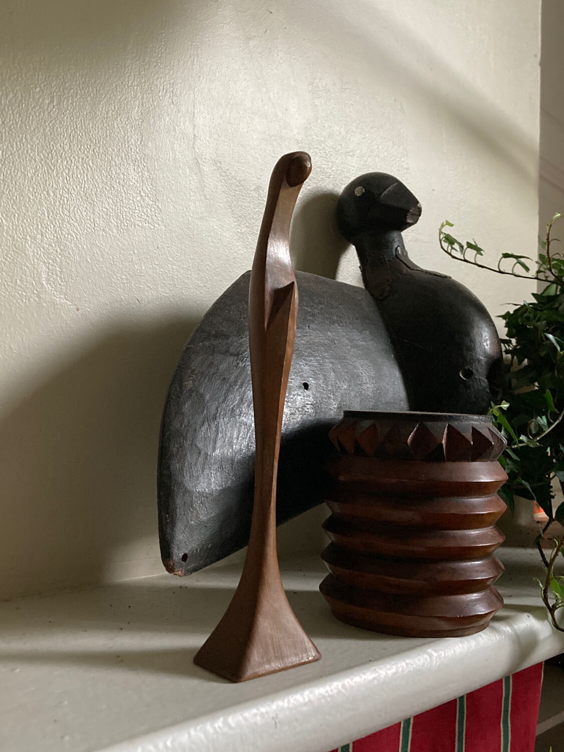 Scandinavian wooden virgin