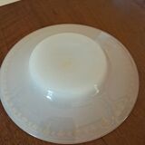 Goblet and its opaline plate