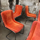 Vintage Willy Rizzo Chairs Circa 1970