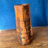 Pot à pinceaux en bambou sculpté. Chine, dynastie Qing, XIXe siècle