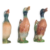 Blue gray slip duck pitcher