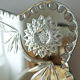 Old chiseled mirror