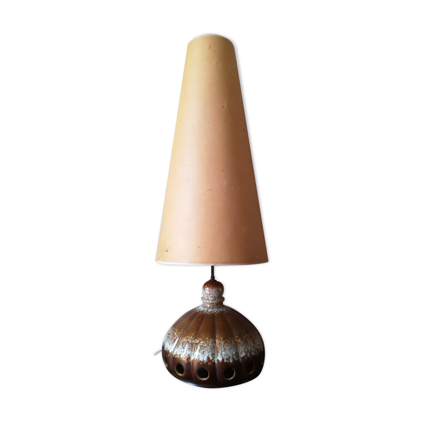 Ceramic floor lamp
