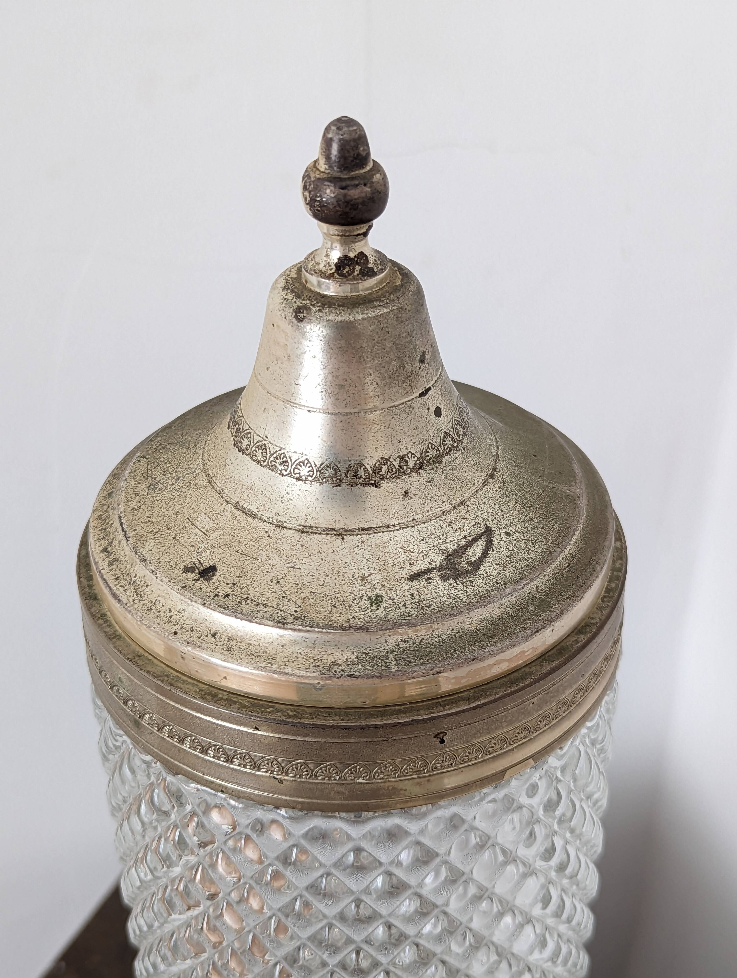 Crystal liqueur/absinthe fountain