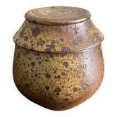 pyrite stone box Charles Gaudry Puisaye