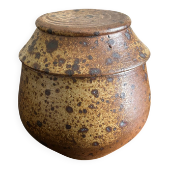 pyrite stone box Charles Gaudry Puisaye