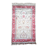 Handmade silk cashmere rug 125x76cm