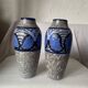 Paire de vase Papillon de Louis Dage art déco