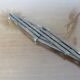 Extendable silver metal underside 40s 50s