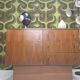 Vintage 1970s teak enfilade
