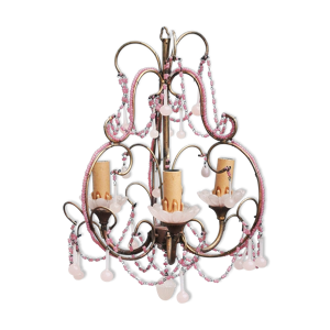 Lustre opaline rose