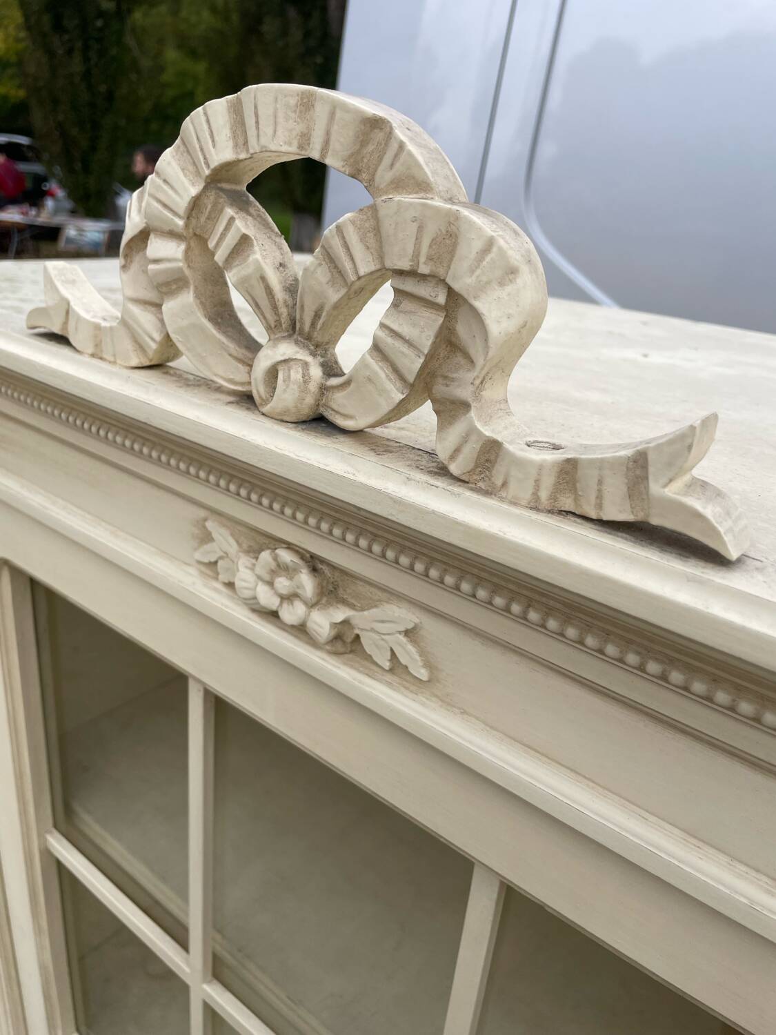 Louis XVI style armoirette