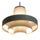 Large Fog and Morup industrial vintage pendant lamps