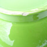 Salted apple green salad