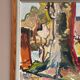 Original Swedish Oil On Panel – Paris (1964) – Olle Blomberg
