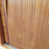 Scandinavian teak row by Axel Christensen for ACO Mobler