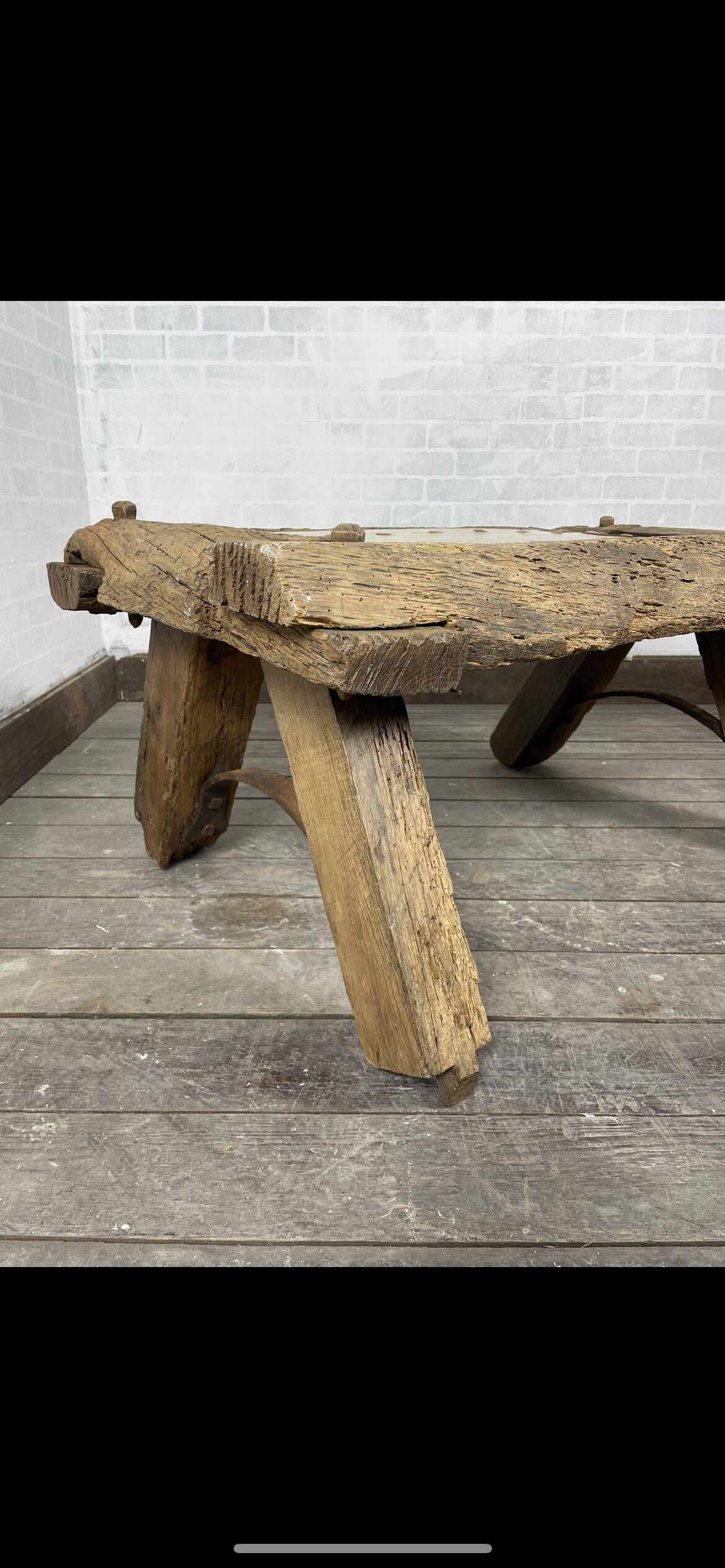 Brutalist coffee table