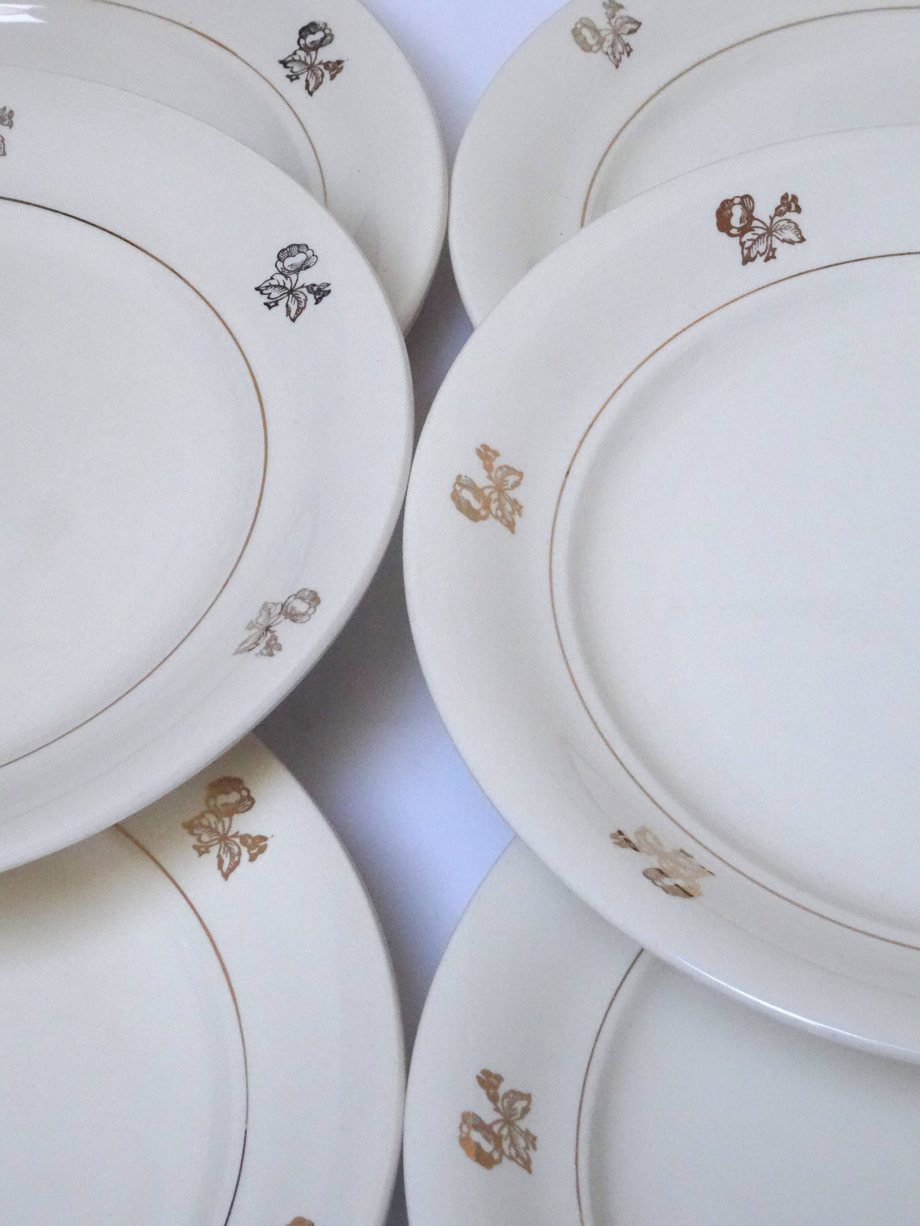 6 flat plates Villeroy & Boch