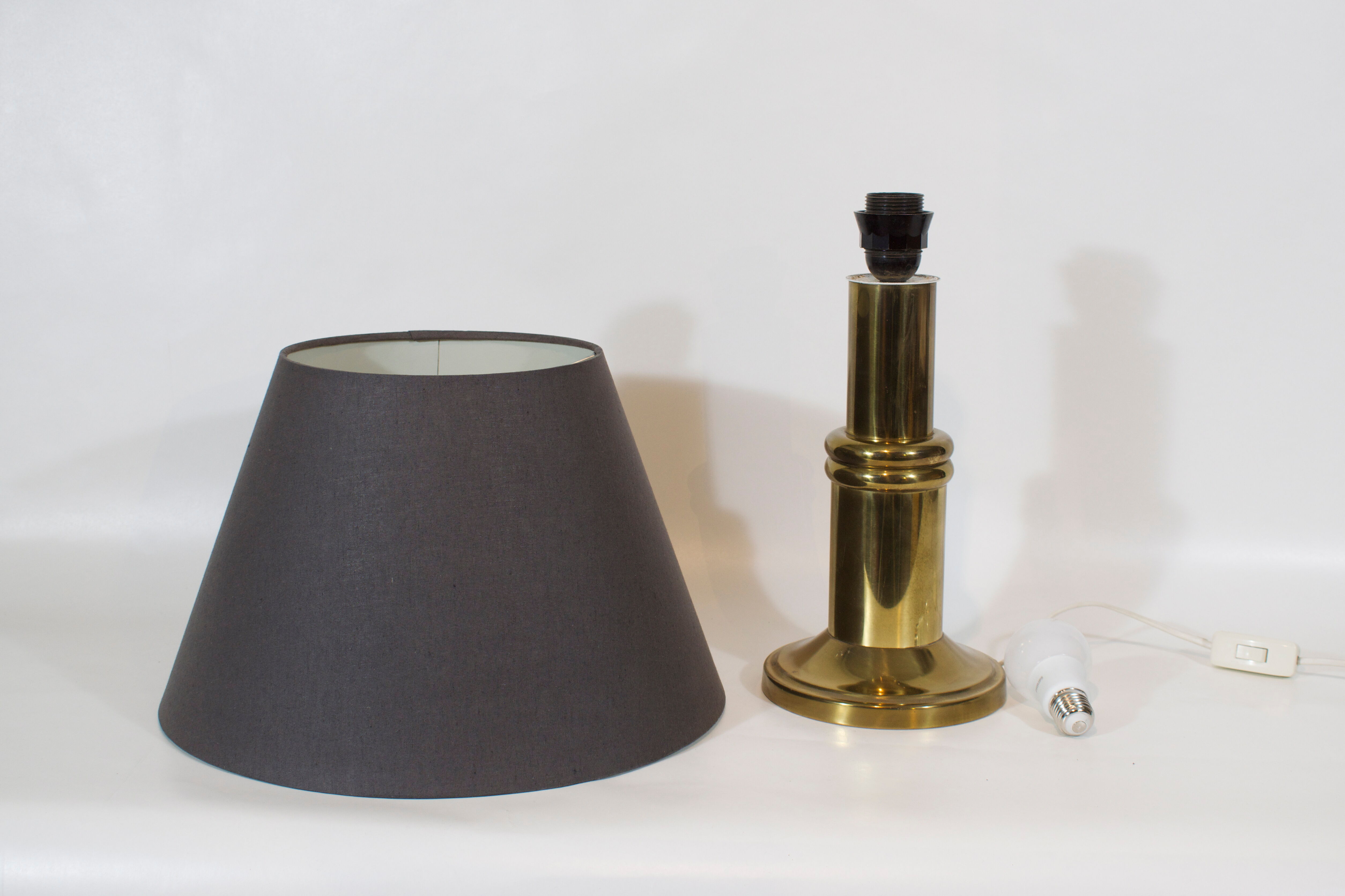 Vintage brass table lamp