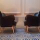 1 Mignon petit fauteuil tout ronds années 50