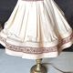 Lampes France 50'S Shabby décoration Pied de lampe en bronze