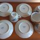 Set of 4 cups and 4 saucers limoges porcelain bernardaud