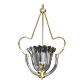 Lustre en verre de Murano Art Déco par Ercole Barovier, années 1940.