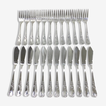 François frionnet - 12 cutlery in poisson