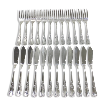 François frionnet - 12 cutlery in poisson
