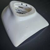 CAPRON - Small Trilobed Cup with Blue Tulip Decor M13