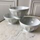 Trio of old bowls Limoges years 40-50