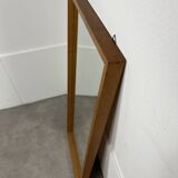 60s trapezoid mirror Scandinavian style 82 x 45 cm