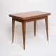 Dining table extendable wallet extendable vintage year 50