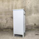 Vintage buffet/confiturier in white/greige painted wood.