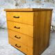 Commode vintage chêne blond Circa 60