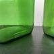 Set of 2 Ariel glass jars