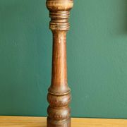 vintage wooden pepper mill H 36.5 cm